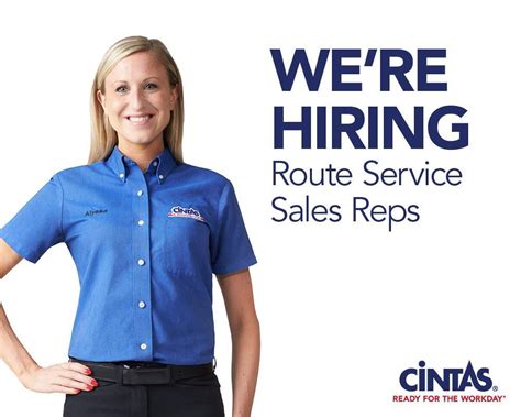 how much do route service sales reps make at cintas